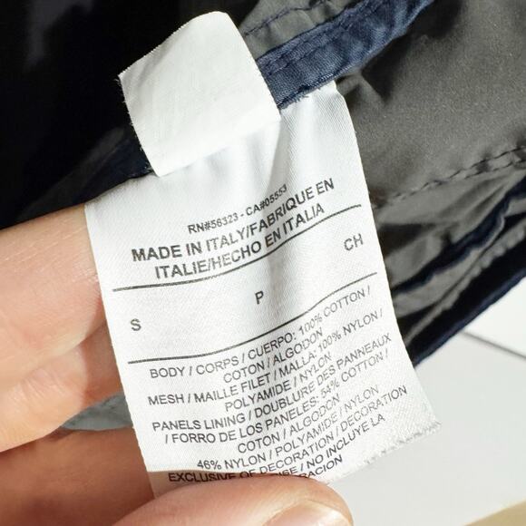 Nike Nikelab X Made In Italy Thunder Blue Long Jacket Coat AO0854-471 Men Small - Picture 6 of 9